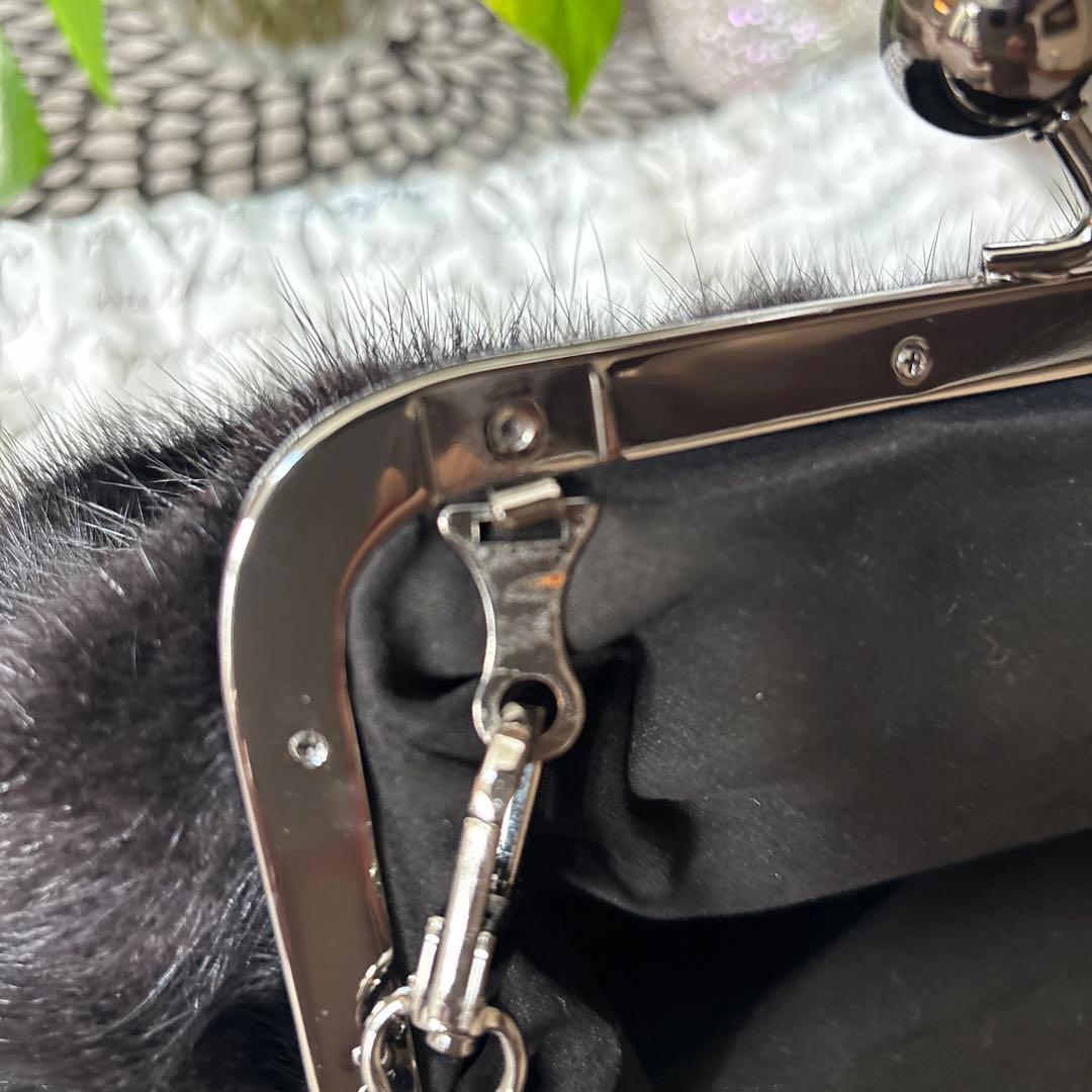 希少‼️WEEKENDウィークエンドマックスマーラ☆パスチーノ 黒 ミンクファー