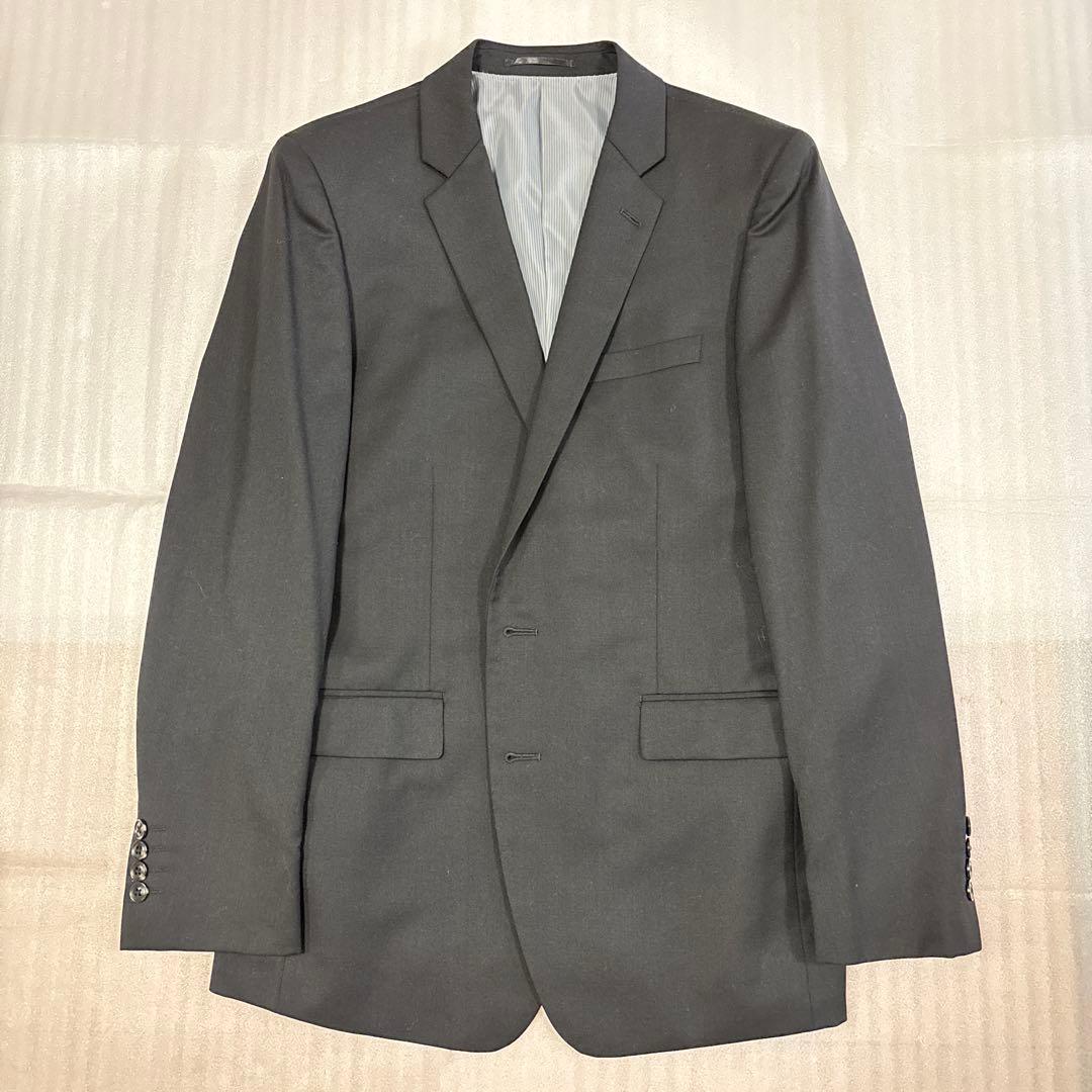 美品✨大きいサイズ LL相当 MEN'S BIGI ブラック無地 セットアップ