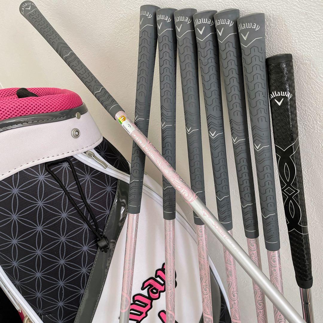 美品　現行最新モデル　キャロウェイ　ソレイユ　レディース　ゴルフクラブセット