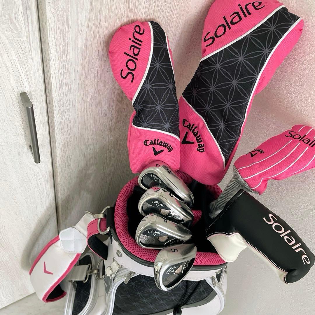 美品　現行最新モデル　キャロウェイ　ソレイユ　レディース　ゴルフクラブセット