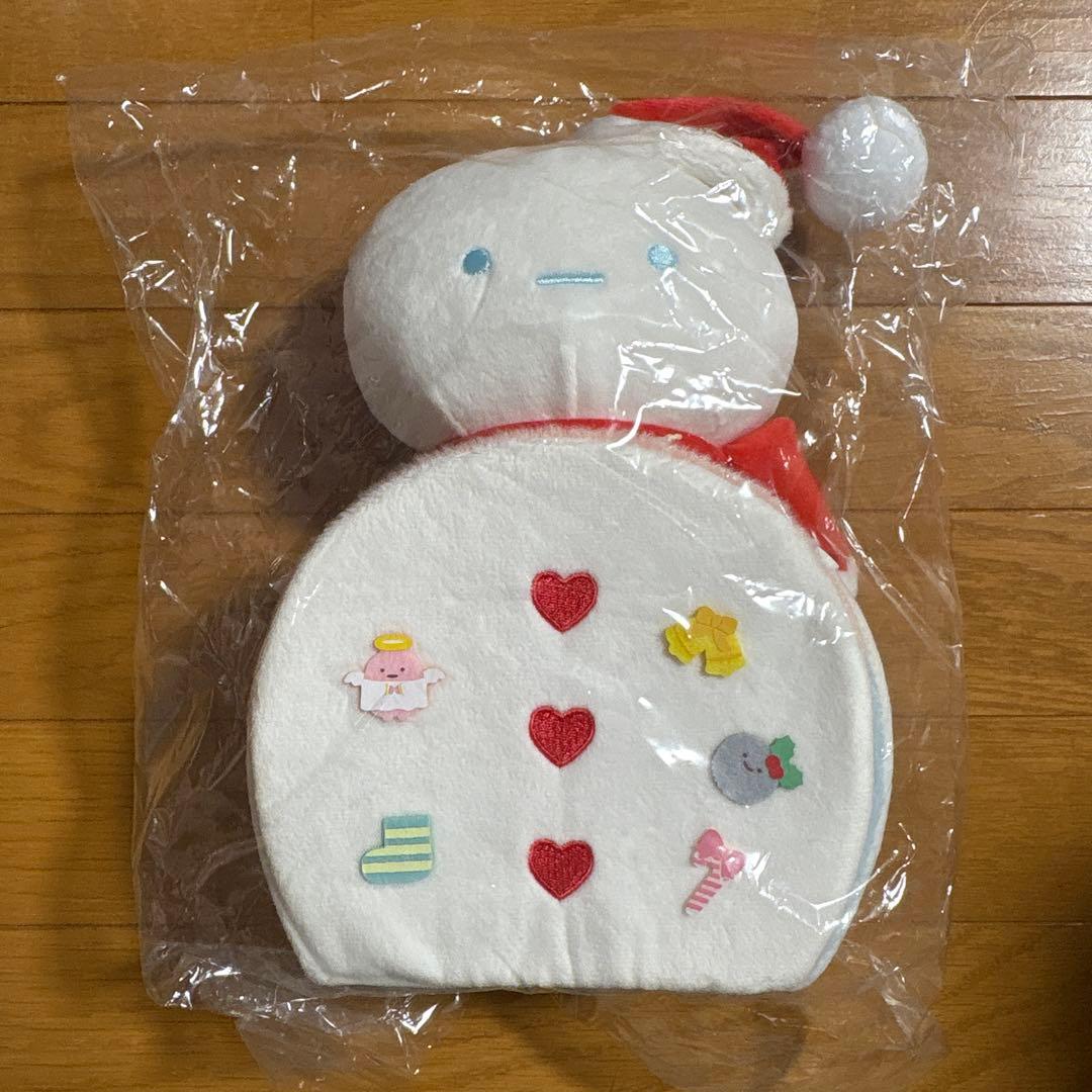 すみっコぐらし　クリスマス　2021 受注限定　ゆきだるまハウス　ぬいぐるみ