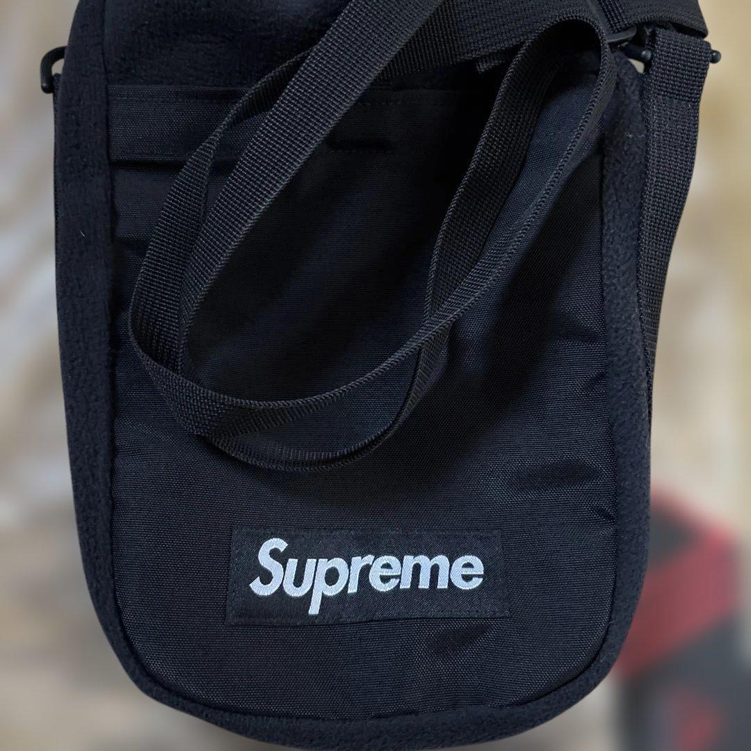Supreme Polartec Sling Bag スリングバッグ　ブラック