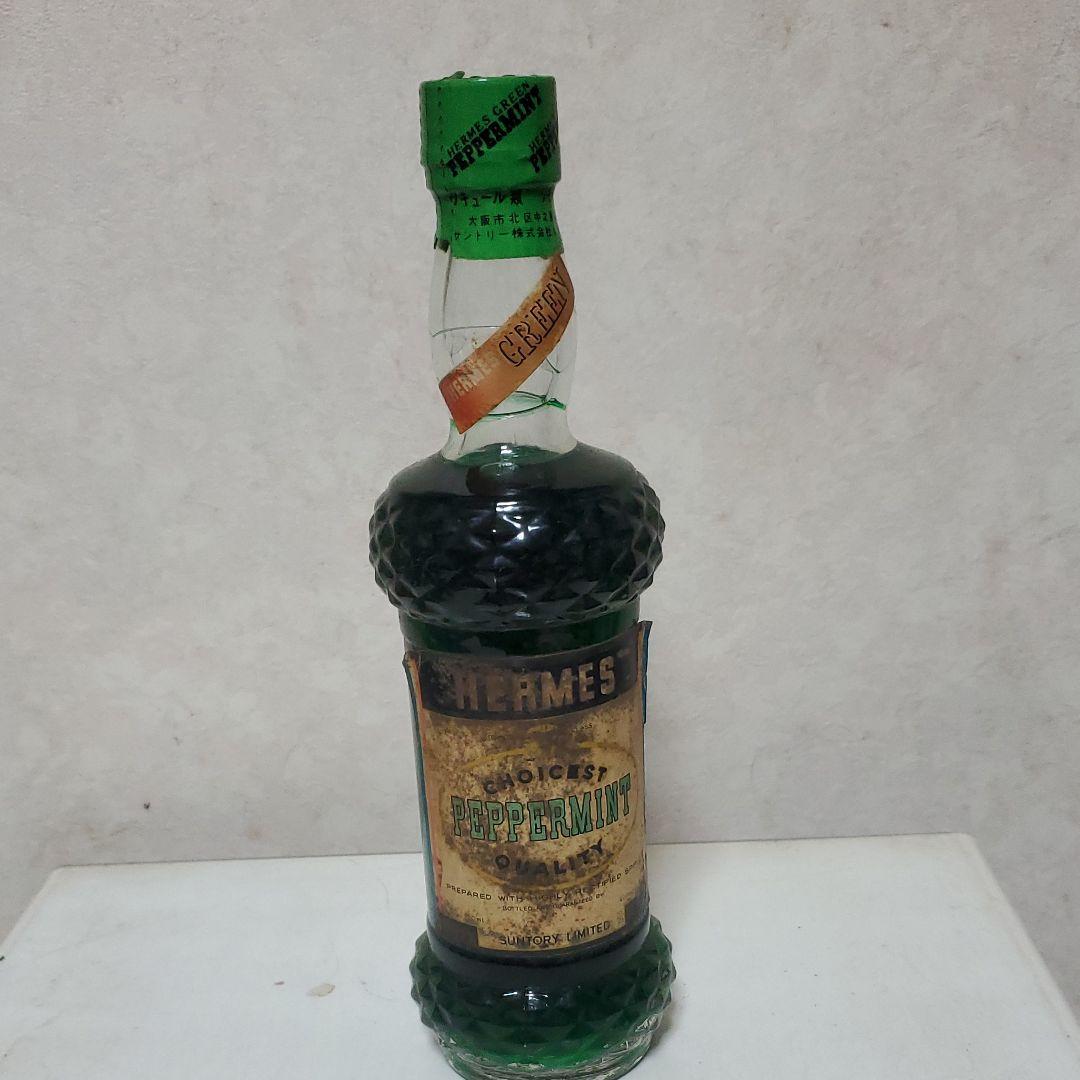 サントリーチェリーブランデー　ヘルメス　バイオレットフィズ　グリーンペパーミント