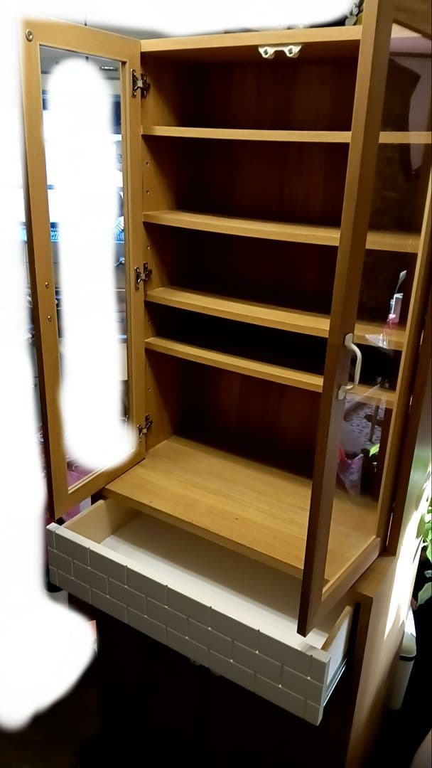 CARO70 Kitchen Cabi♡タイルが可愛い食器棚(直接取引可)