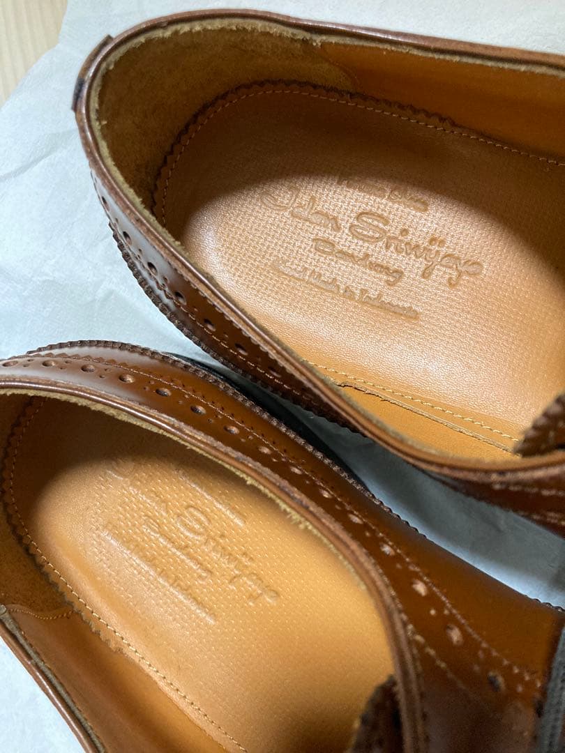 ネ*れ様 メンズフォーマルシューズ 革靴26cm Jalan Sriwijaya