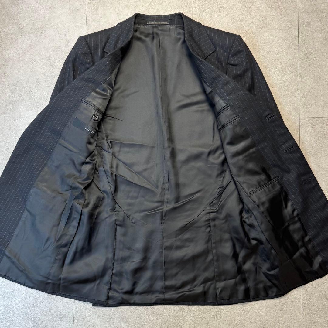 GUCCI トムフォード期 ストライプ シングル 3B スーツ セットアップ