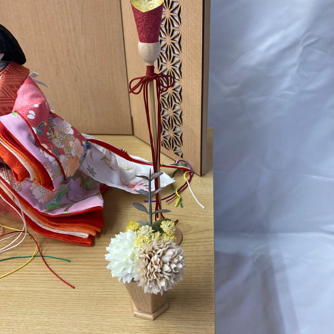 収納　ナチュラル飾り台/立雛飾り