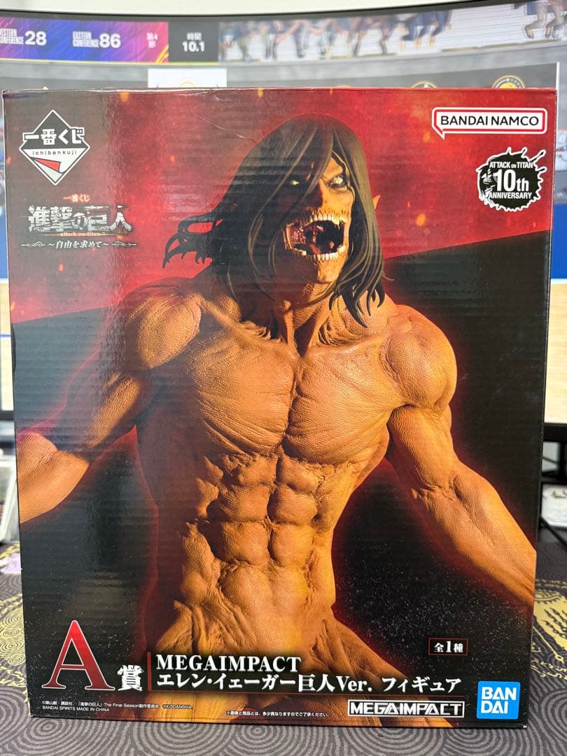 進撃の巨人 一番くじ A賞 エレン・イェーガー巨人 Ver. 新品未開封