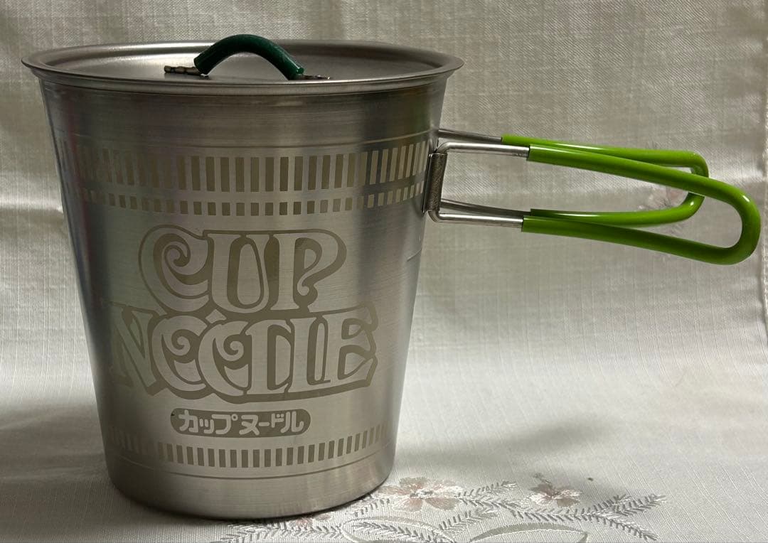 【新品未使用】カップヌードル型チタンクッカー