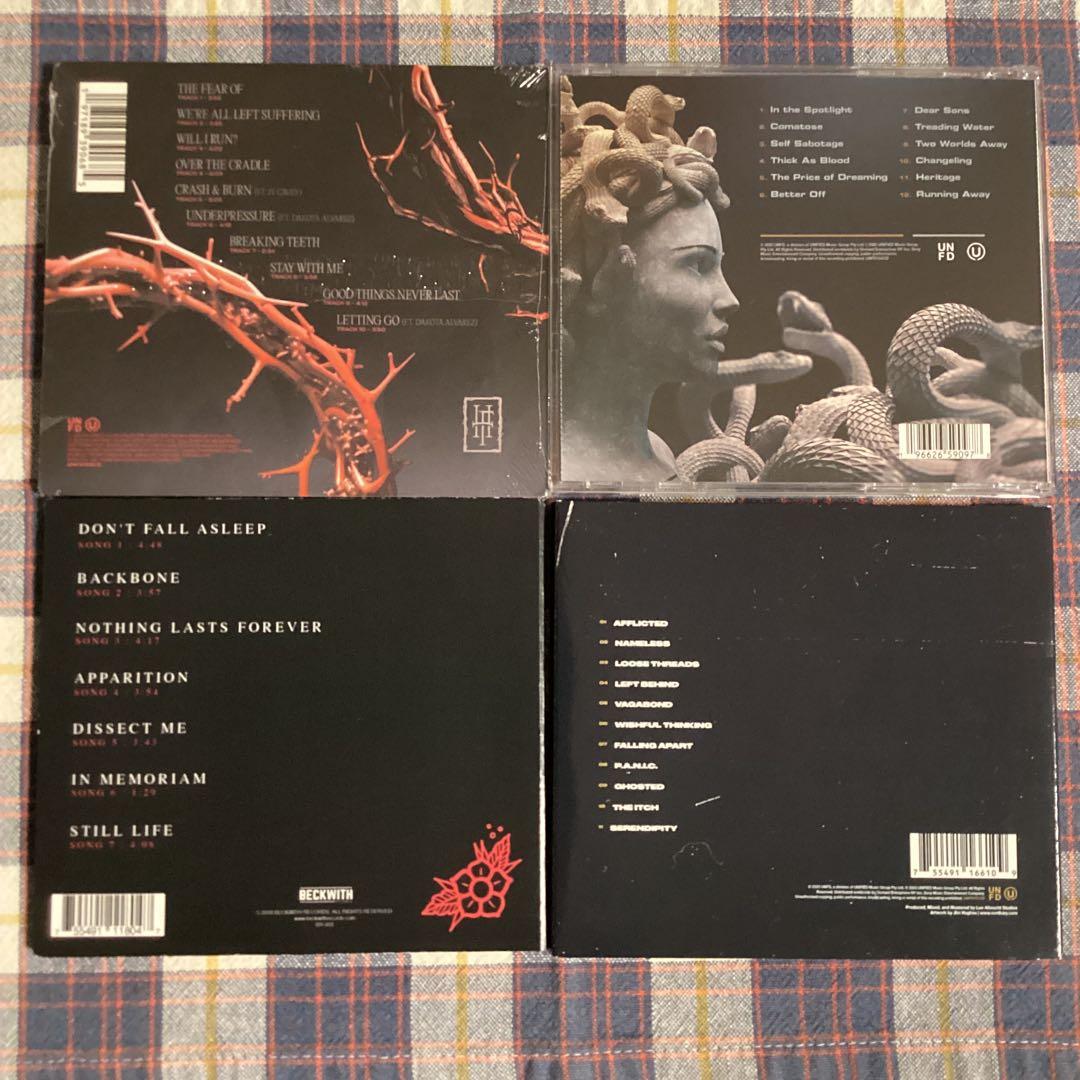 HOLLOW FRONT 4枚セット メタルコア