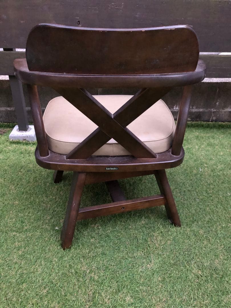 karimoku ダイニングチェア RUSTIC 座面回転 カリモク