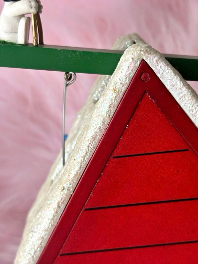 【希少】ピーナッツ スヌーピー クリスマス オルゴール 置物　チャーリーブラウン