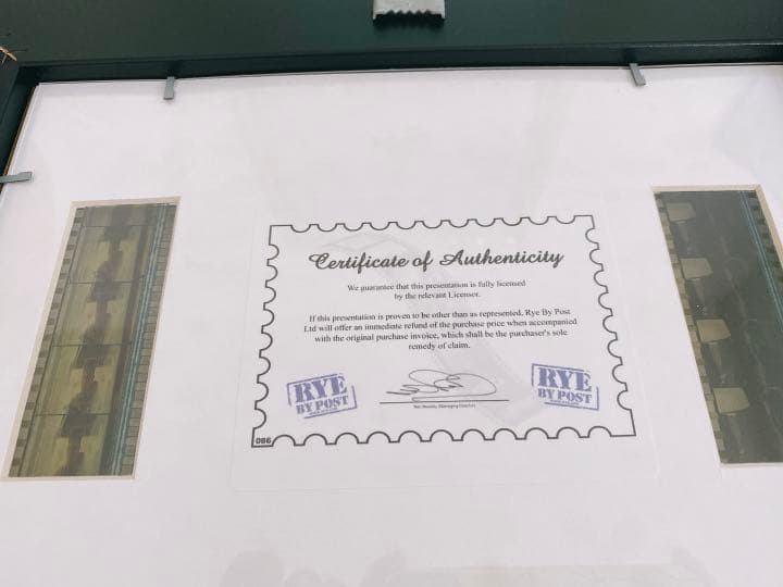 ダニエルクレイグ　　007 映画フィルムセル