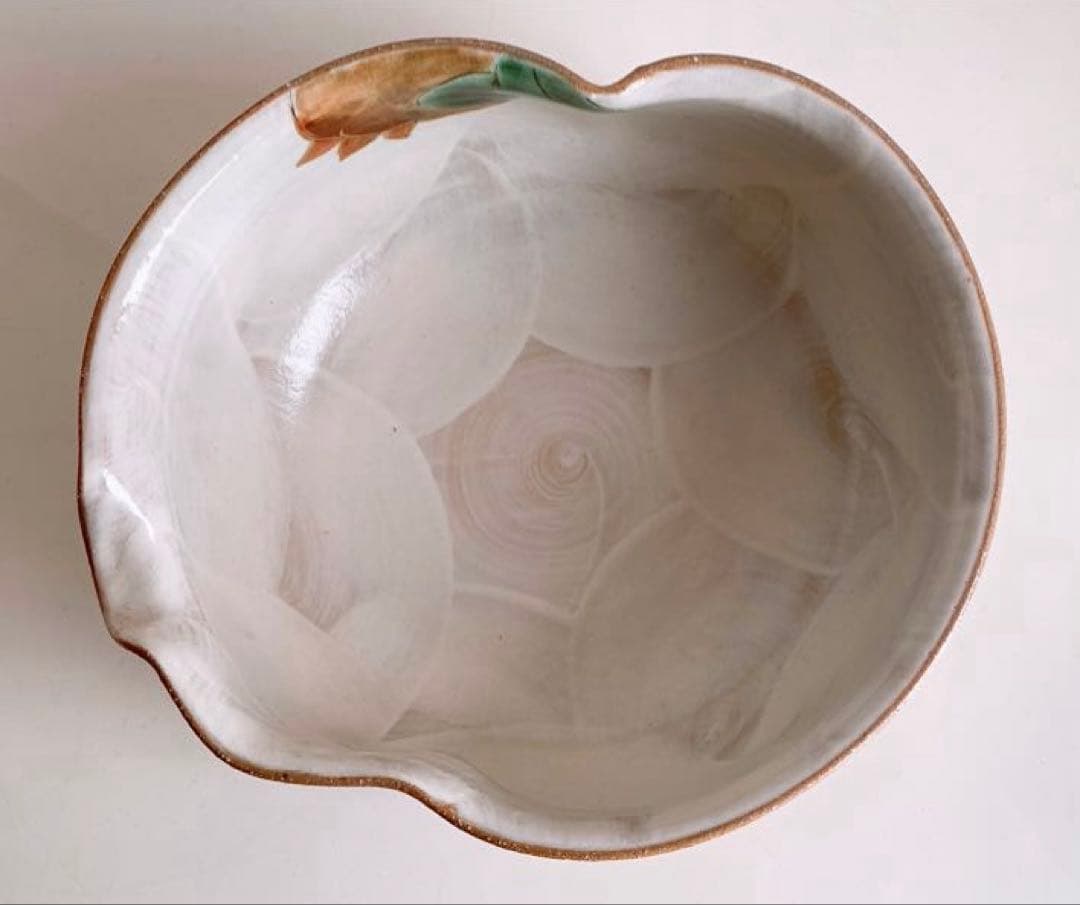 清水焼　京焼　陶あん　陶葊　柘榴　瓢箪型　片口鉢　大鉢