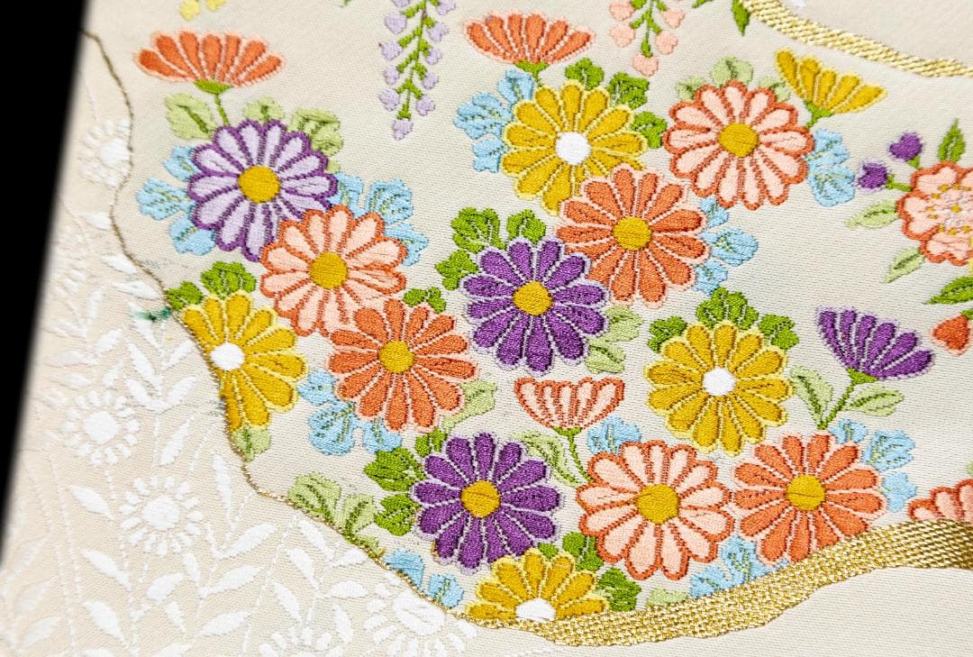 新入荷！ !新品 正絹 織九寸名古屋帯 銀アイボリー地 名古屋仕立て パーティー