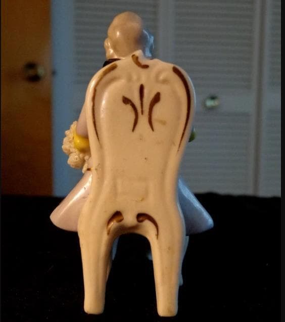 #3943【希少な置き物】アンティーク 初期 マイセン・ドレスデン 1725年製