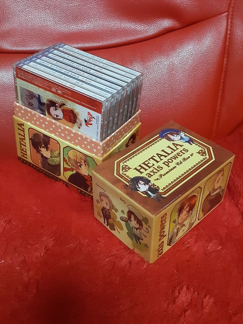 ヘタリア Axis Powers CDセット 応募特典 限定BOX付き