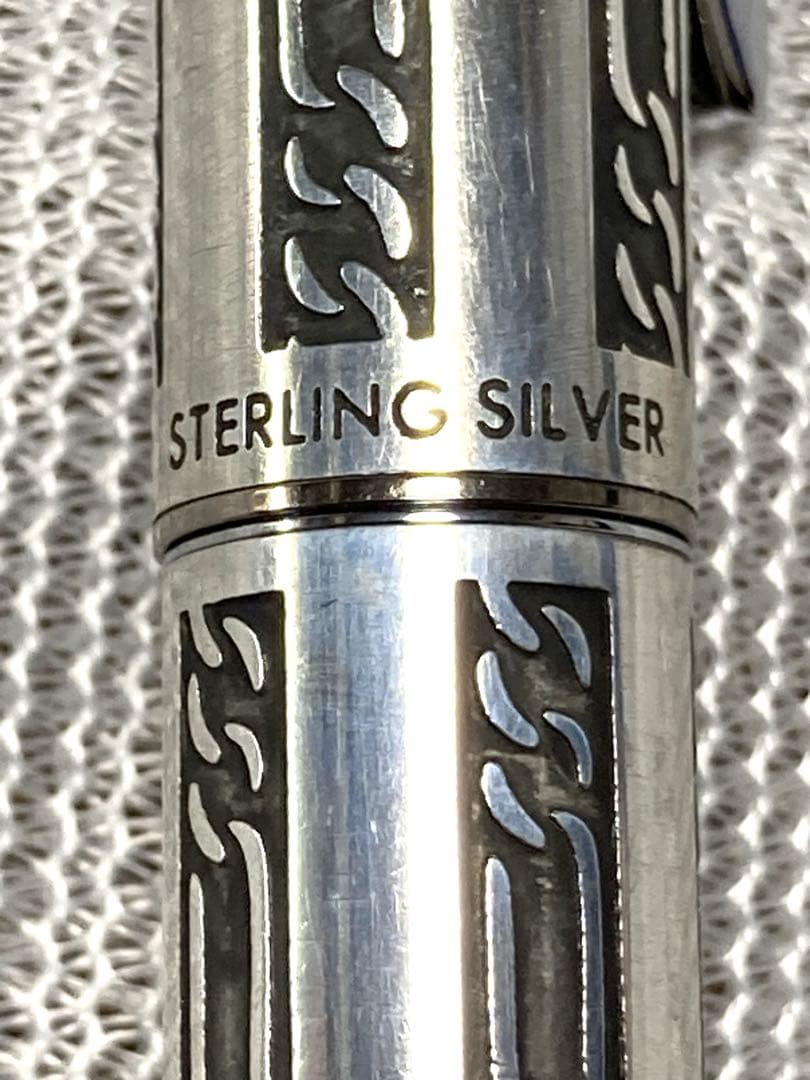 パイロット万年筆グランディー スターリングシルバー【ペン先K14】