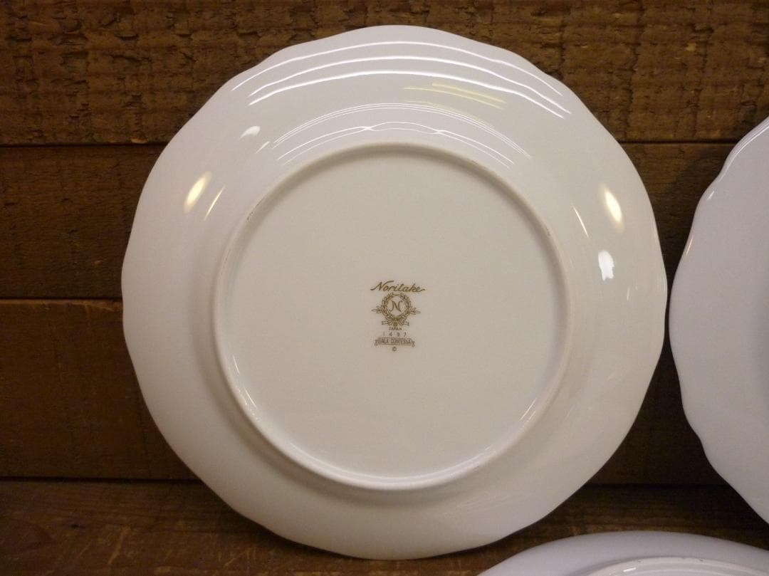 ヴィンテージ ノリタケ ガラコンテッサ 21㎝プレート 5枚 廃盤 S15459