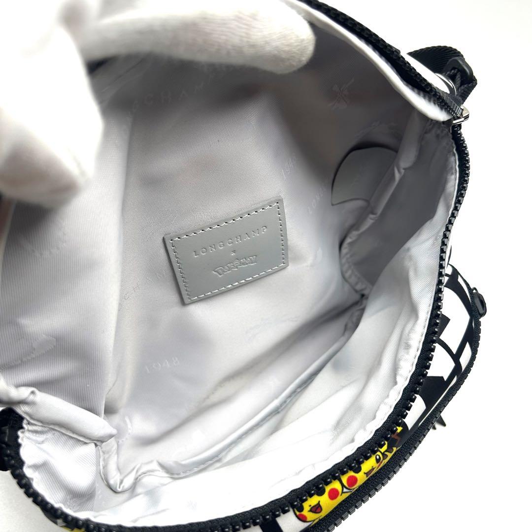 ★極美品★ロンシャン ポケモンコラボ ボディバッグ 斜め掛け ナイロン レザー