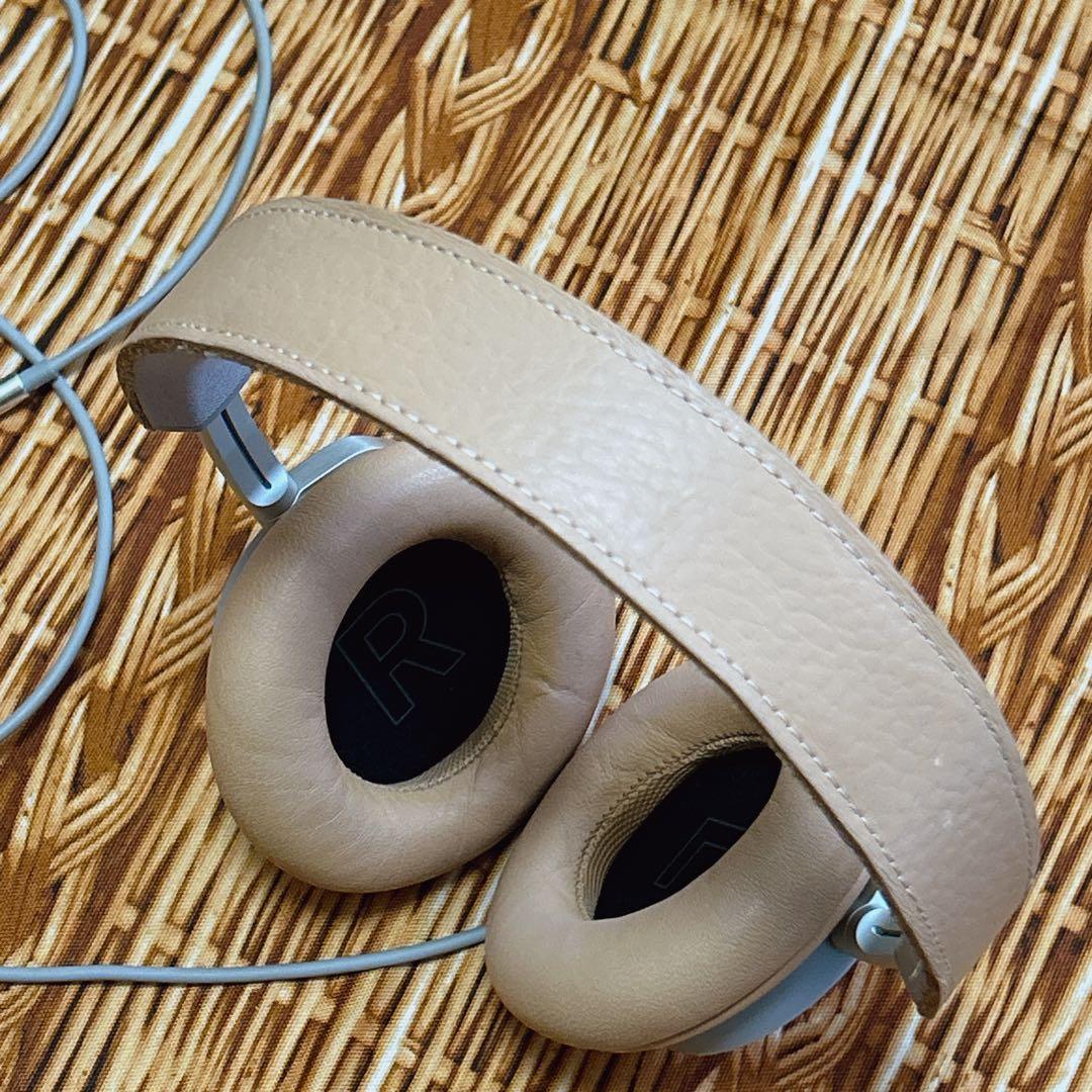B&O BeoPlay H6オーバーイヤーヘッドフォン ナチュラル レザー 有線