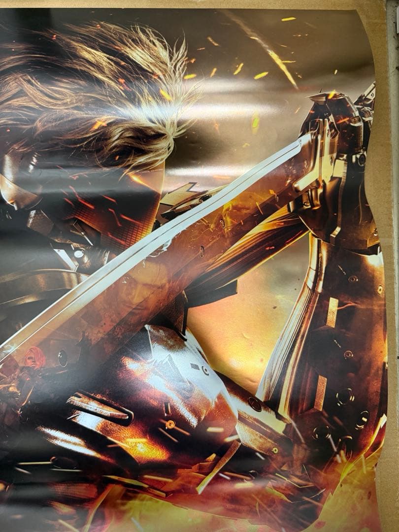 メタルギアライジング リベンジェンス　店頭販促用ポスター