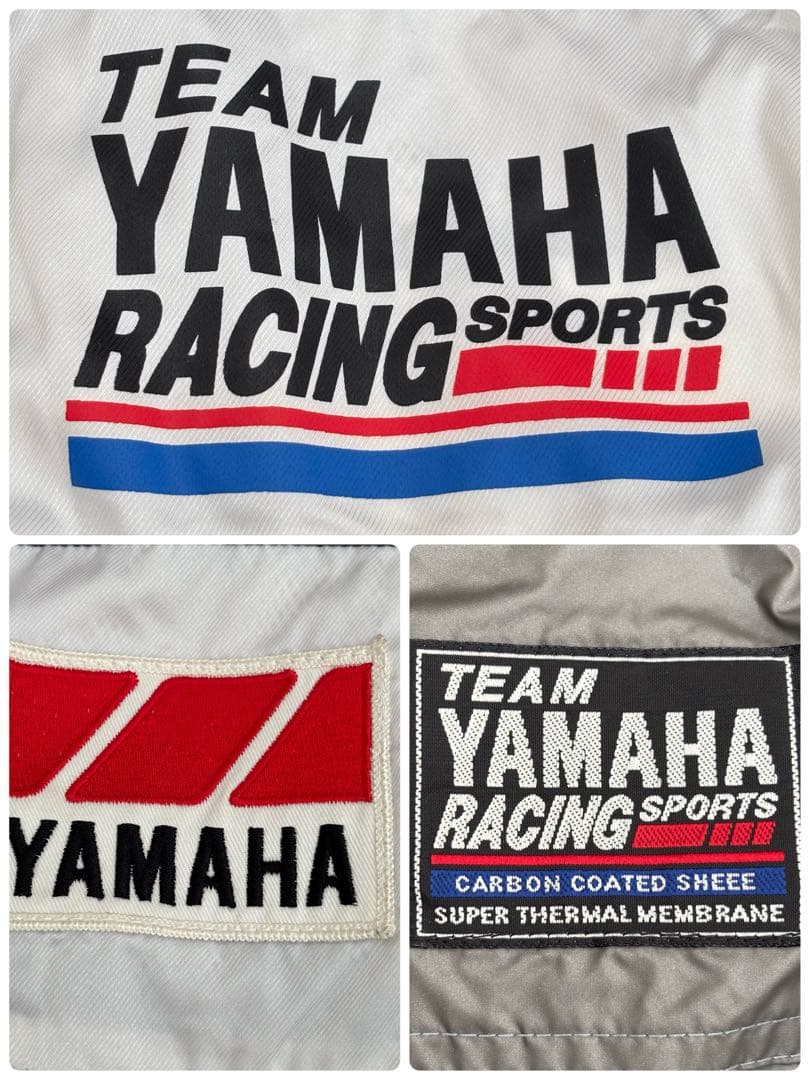 高配色 TEAM YAMAHA レーシングジャケット　2way 90s Lサイズ