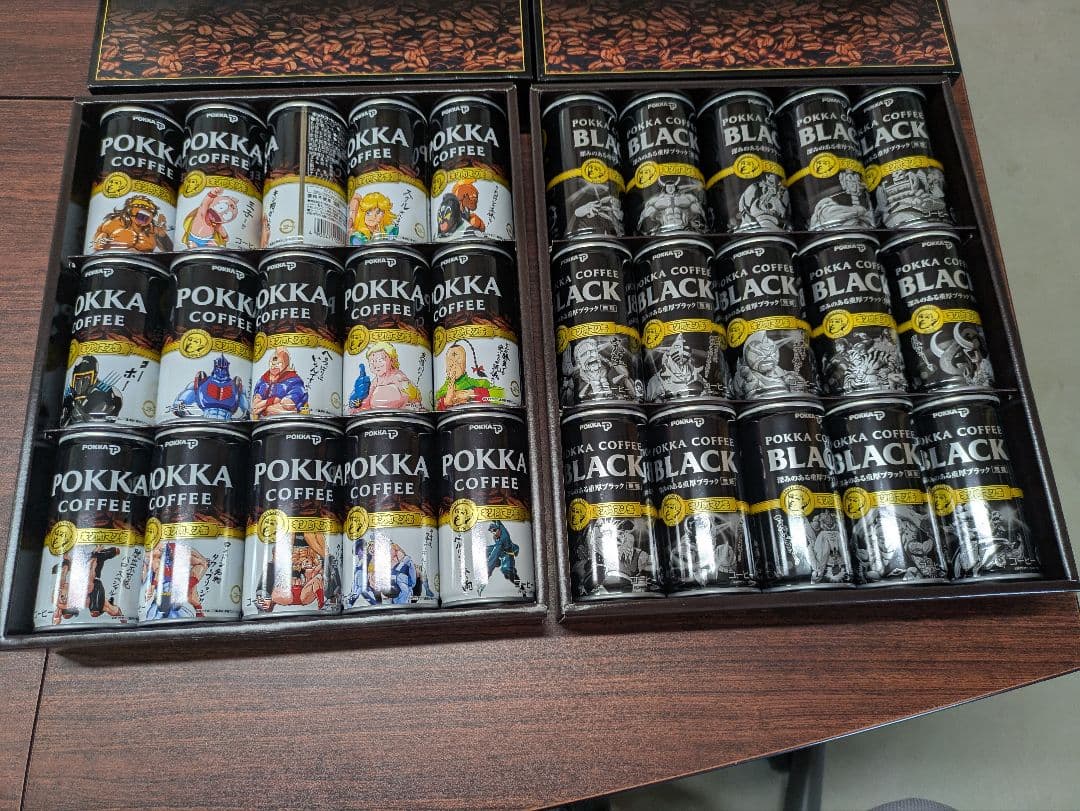 ポッカコーヒー キン肉マン缶 15缶セット　２セット　値下げしました！