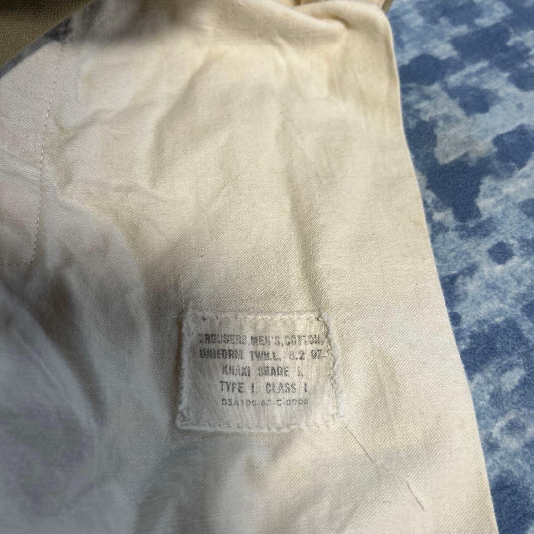 1960年代アメリカ軍チノgoodコンディション w84cm レングス76cm