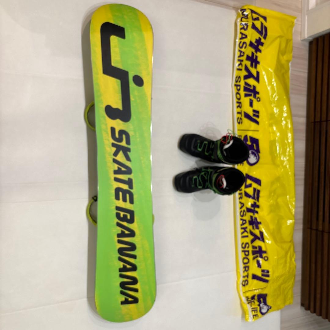 skatebananaスケートバナナ154cm FLUX RK30 ブーツセット