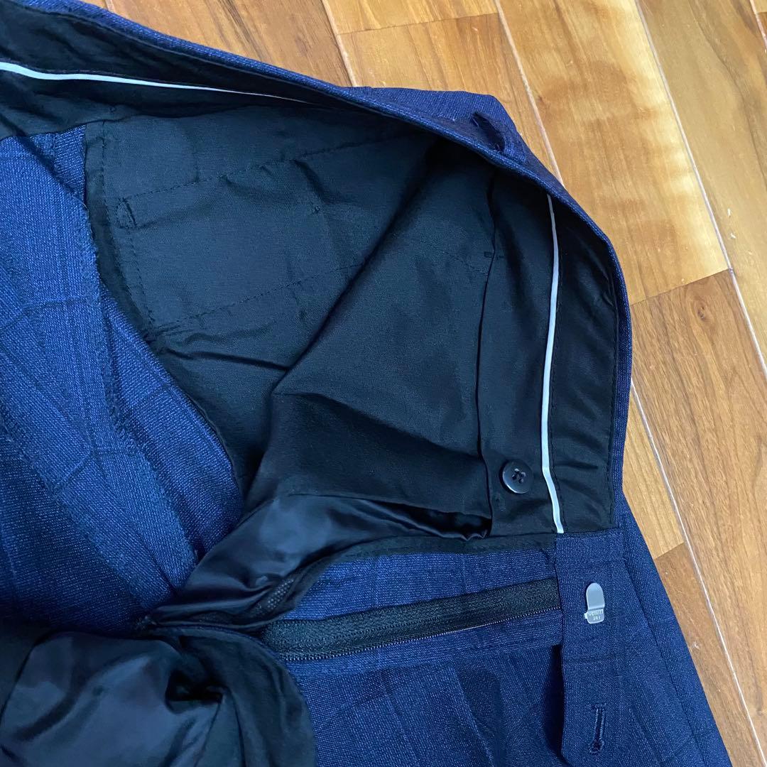 美品　スーツセレクト　3ピース　ジャケット　パンツ　ジレ　上下　セットアップ