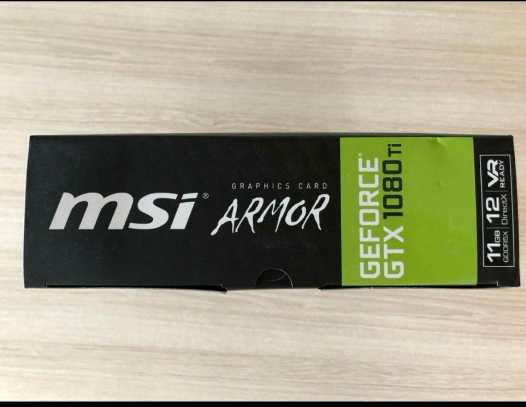 （2台）MSI GTX1080Ti グラフィックスボード