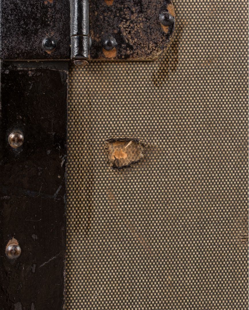 40’s フレンチヴィンテージ ウッドトランク ヴィンテージ家具