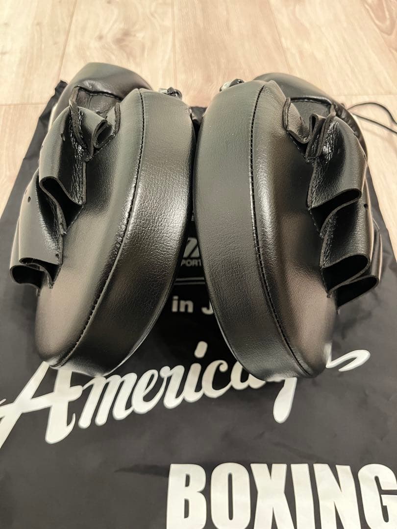 【新品未使用】Winning ウイニング パンチングミット CM-65 ブラック