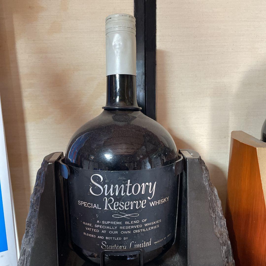 サントリー ウイスキースペシャルリザーブ　台座付き