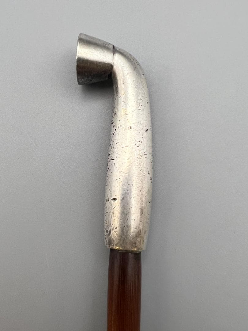 銀製　煙管　キセル　在銘　銀細工　アンティーク　重量約34g