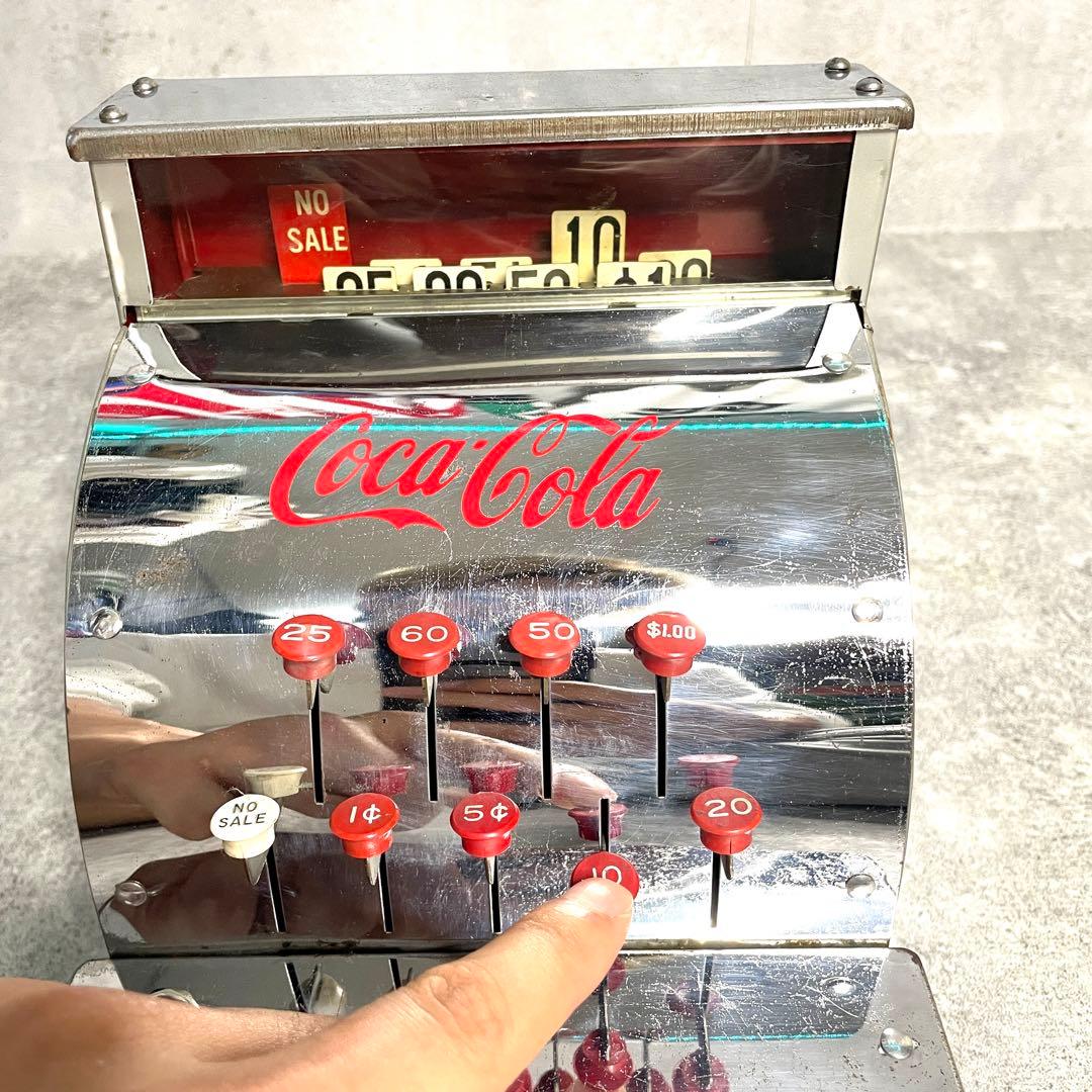 【激渋 50s vintage Coca-Cola トイ レジスター 美品】