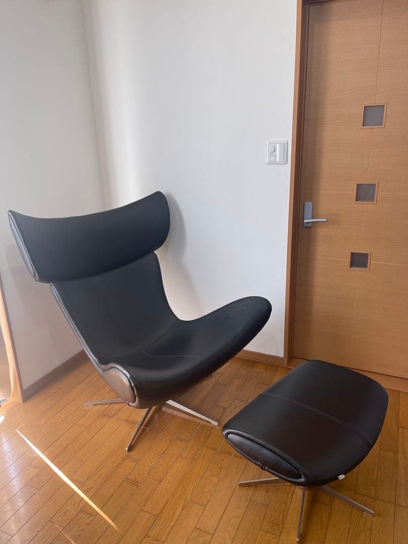 まさ@プロフ必読 　BoConcept スキラ　ボーコンセプト　黒 1人掛