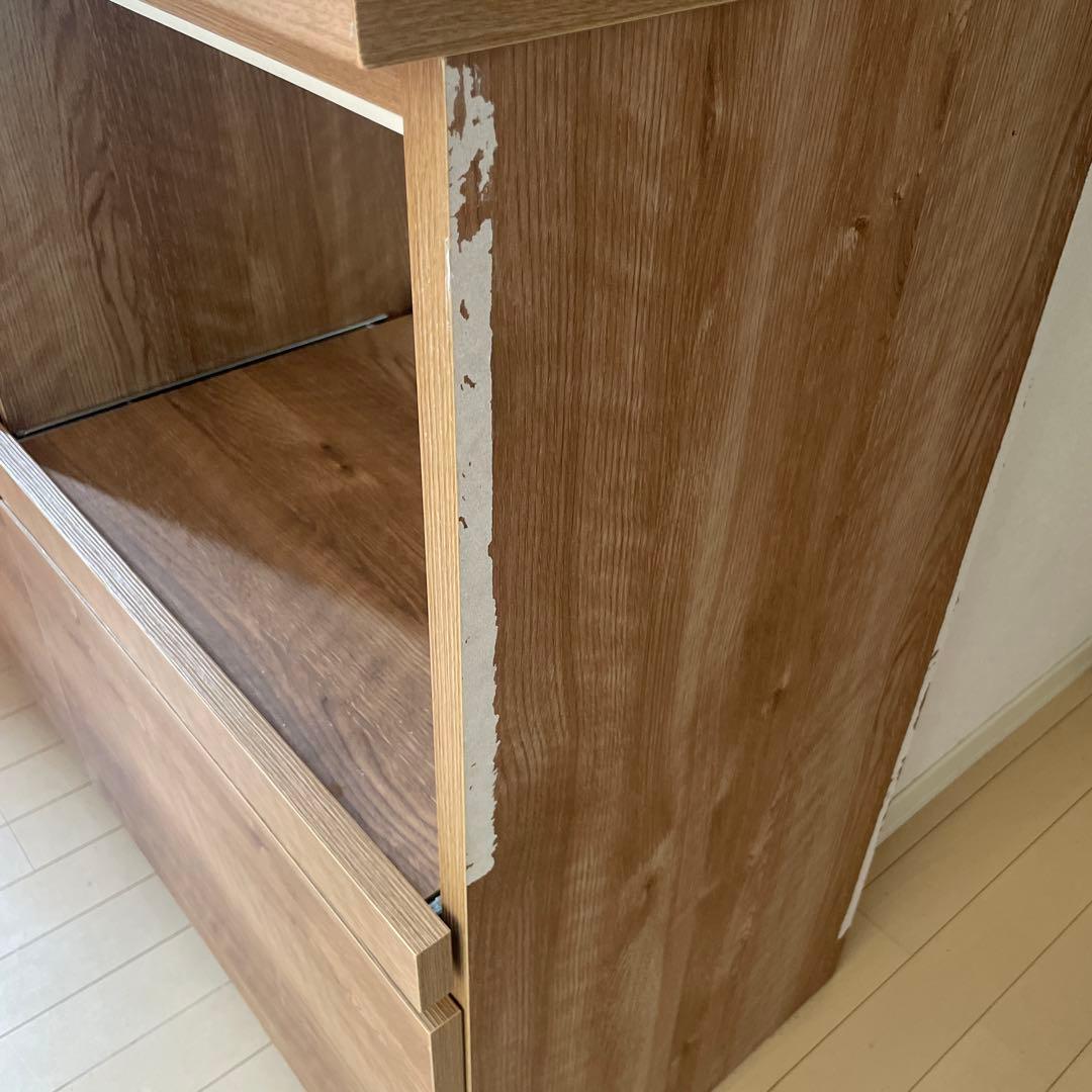 LOWYA [幅140] 食器棚 キッチン収納 カップボード