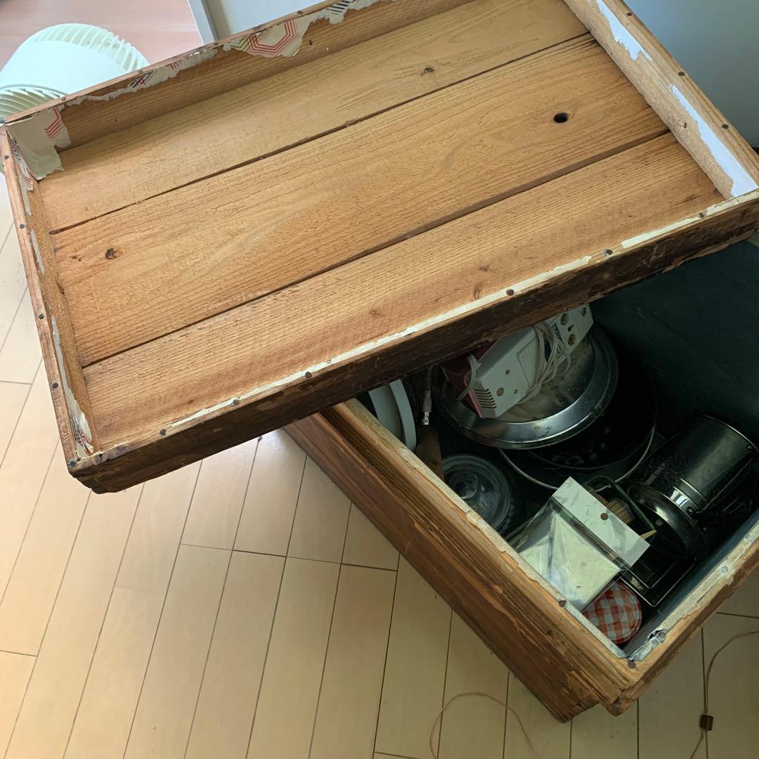飴色　木箱