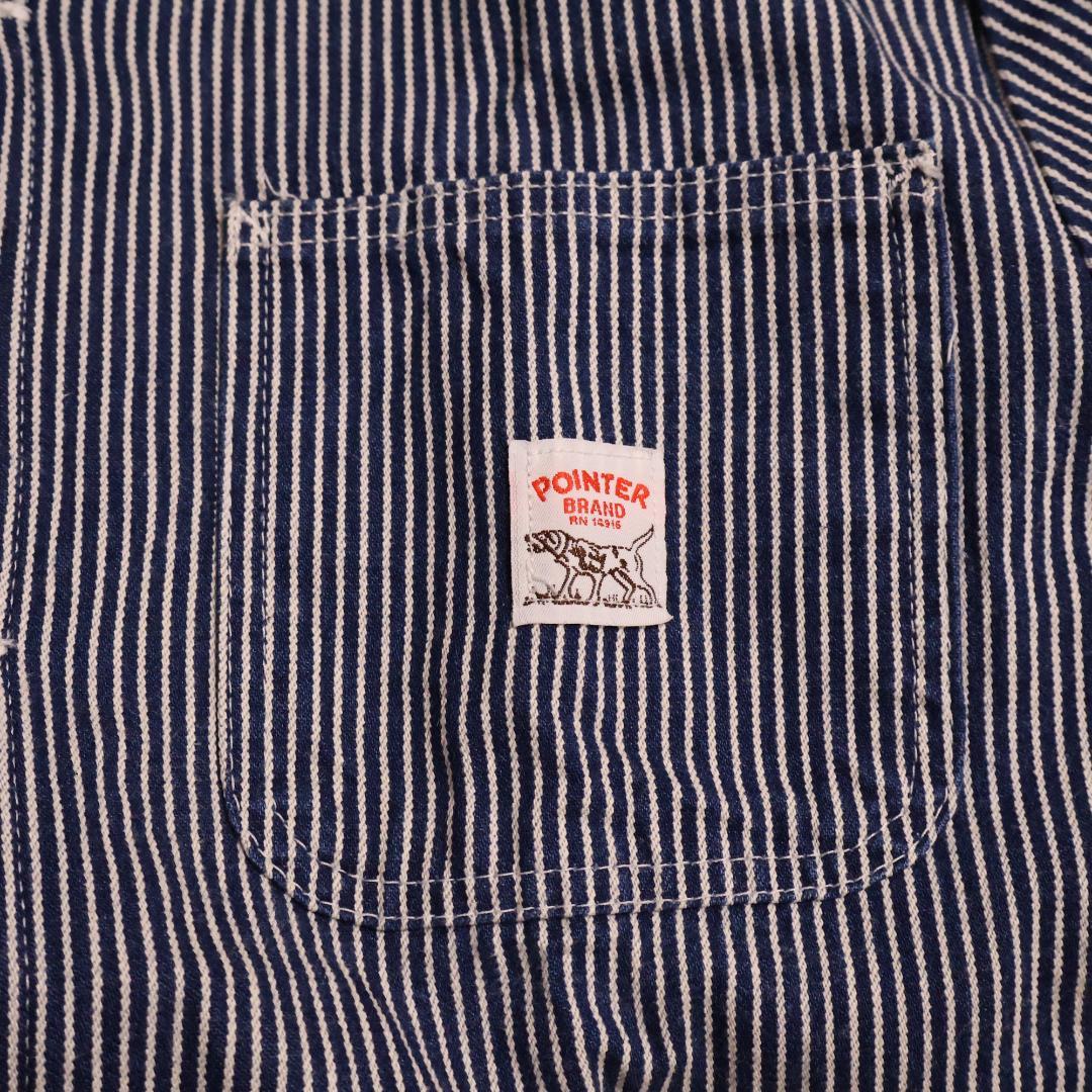 ポインターヴィンテージ 1990's ヒッコリーカバーオール us L(xl)