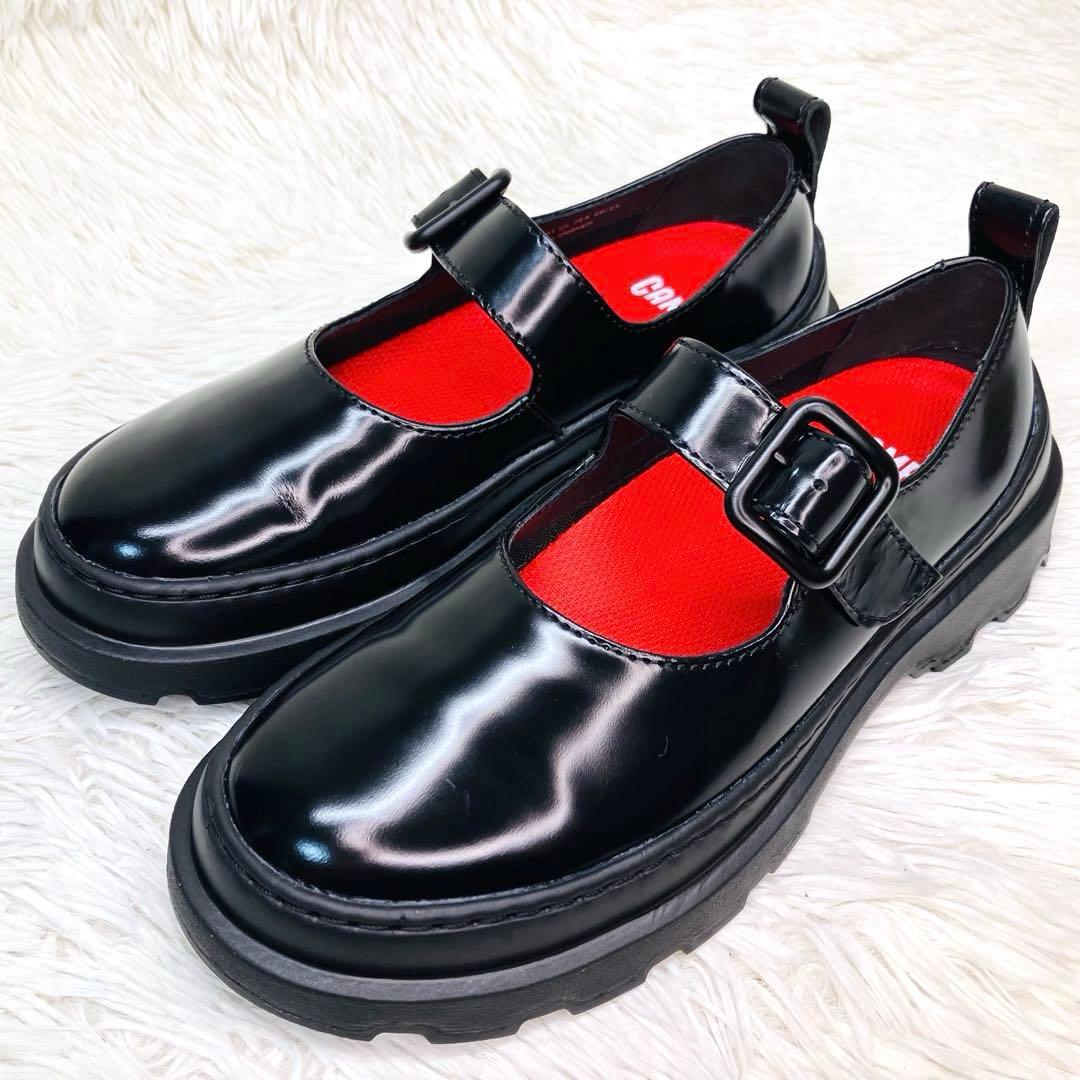 【未使用級】カンペール36 CAMPER BRUTUS+ブラックメリージェーン