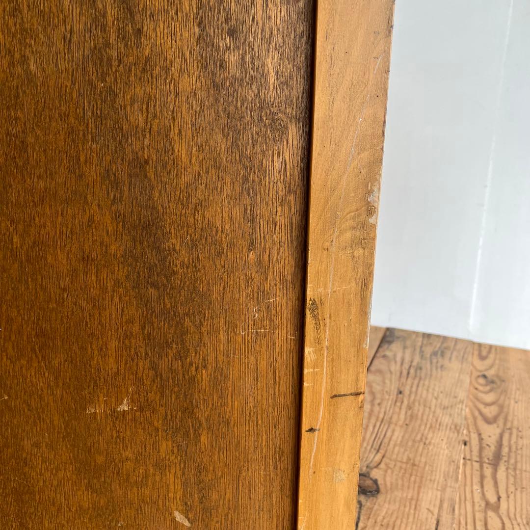 アンティーク チェスト 食器棚 本棚 レトロ 飾り棚 《送料込み》