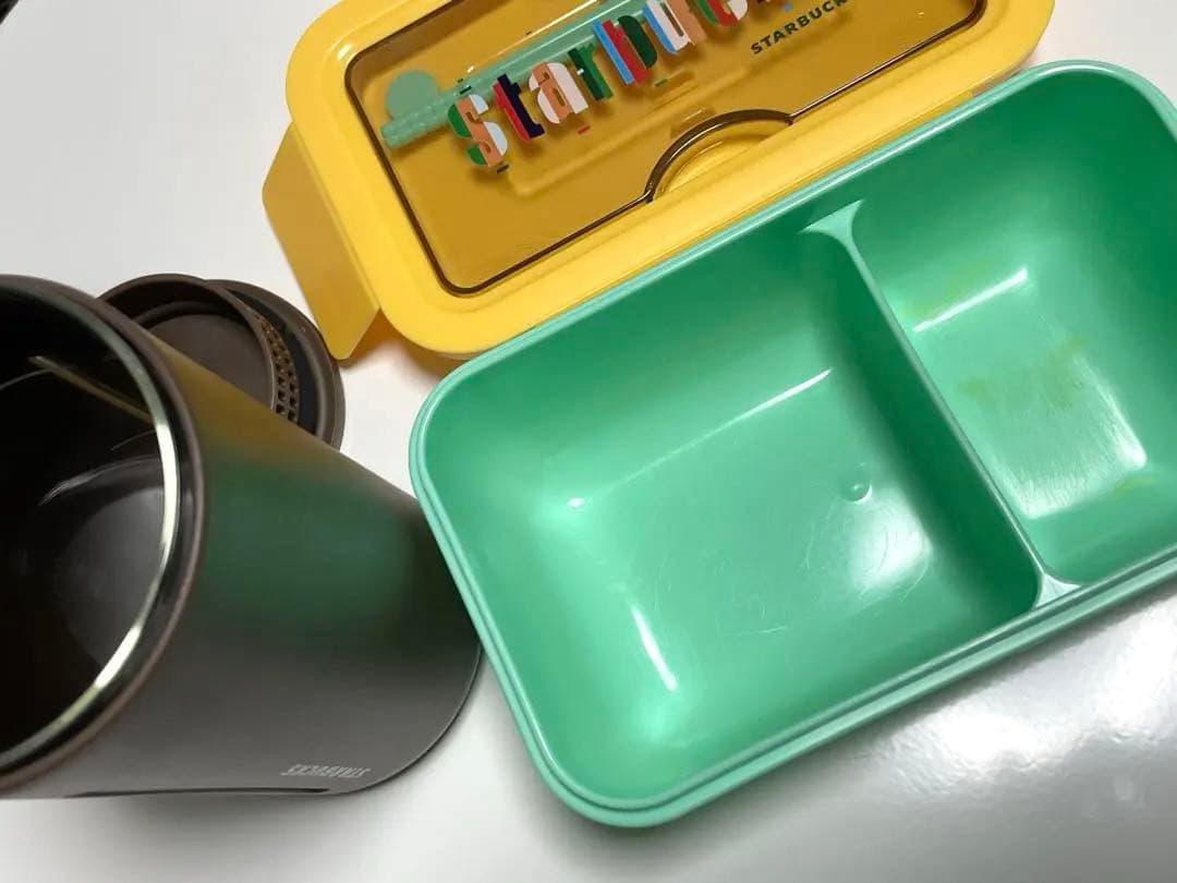 スターバックス　食器　弁当箱　お弁当箱　箸付きコーヒーメーカー　まとめ売り