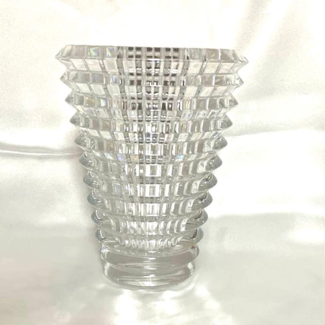 【美品】BACCARAT バカラ　花瓶　オーバル