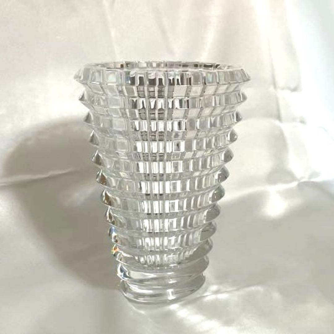 【美品】BACCARAT バカラ　花瓶　オーバル