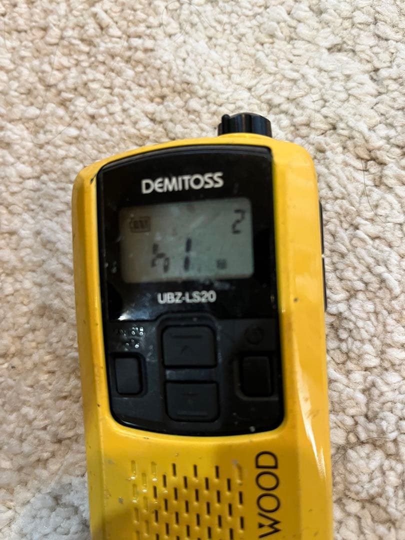 KENWOOD UBZ-LS20 トランシーバー 2台セット ケンウッドデミトス