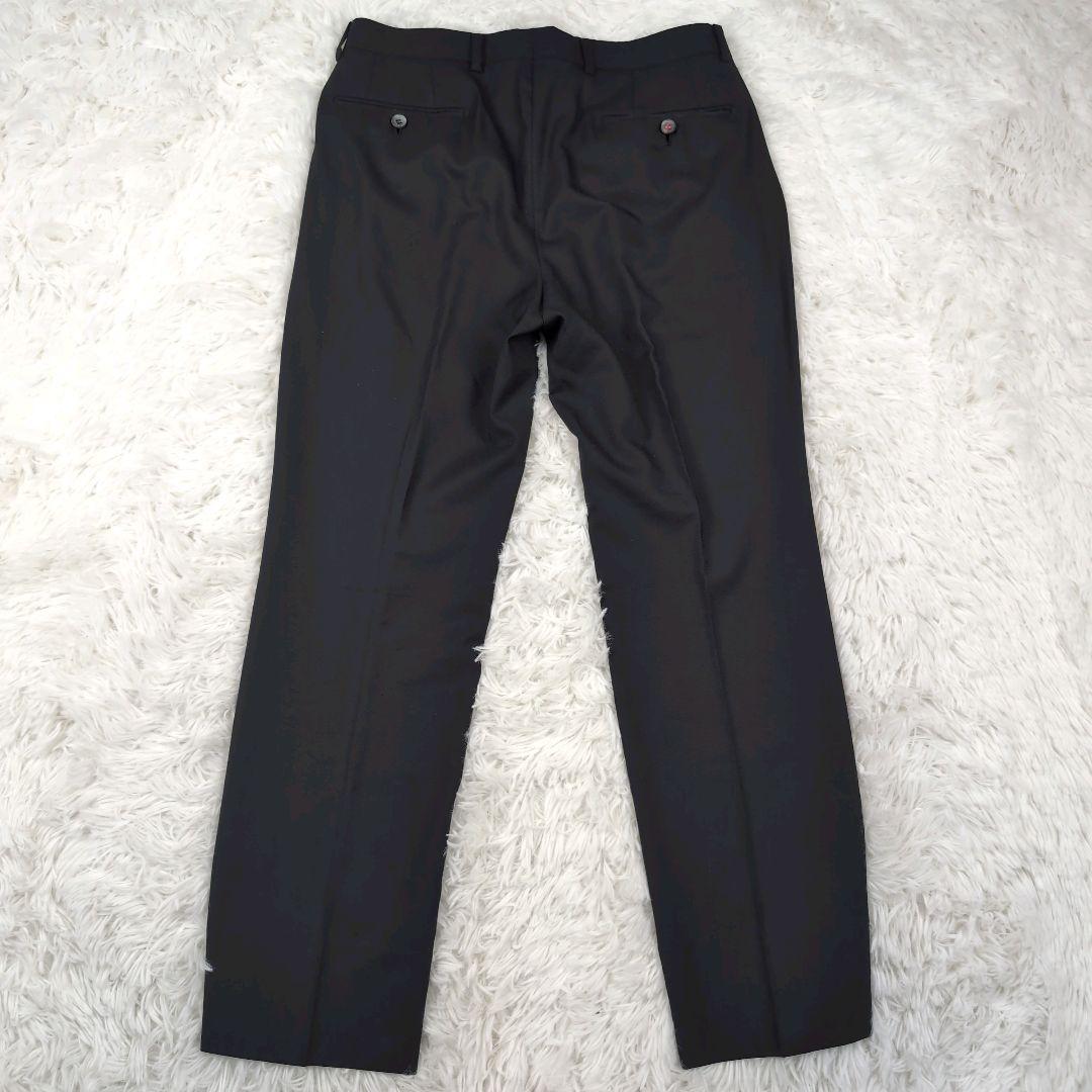 ビームス ヴェイパライズ スーツセットアップ M ブラック 裏地ピンク 日本製