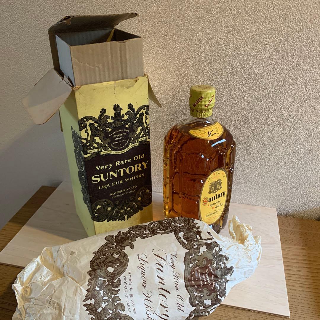 m*9様 最終価格　希少　壽屋サントリー　ベリーレアオールド　角瓶　寿屋ラベル