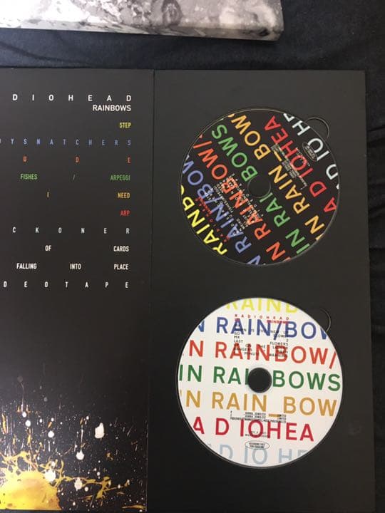 限定版　RADIOHEAD in rainbows, box set,